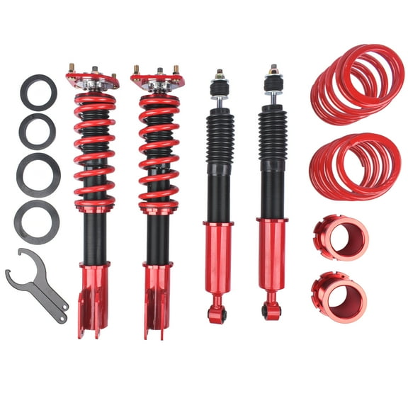 Koomaha Full Coilovers Suspension Kit for 2008-2011 Infiniti G37 Sedan/Coupe RWD Adj. Height
