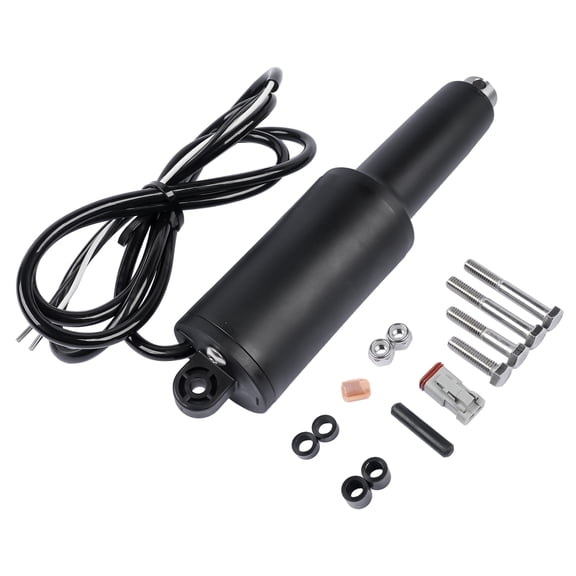 Koomaha Heavy-Duty Trim Tab Actuator 15057-001,2-1/4" Stroke 101XDS 12V 5/16 Hardware