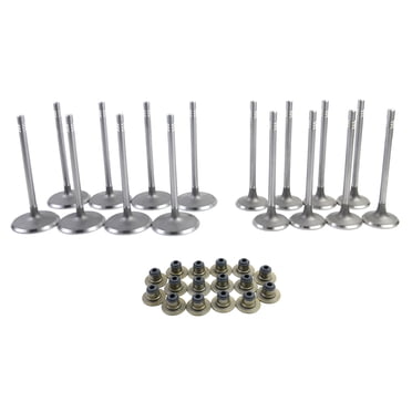 Engine Intake & Exhaust Valves Kit For Dodge Ram 1500, Jeep 4.7L V8 1999-2008