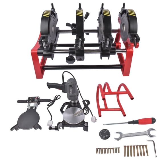 Koomaha Manual Piping Pipe Fusion Welder 4 Clamps PE PP PB PVDF HDPE PVC 63-160M 300c