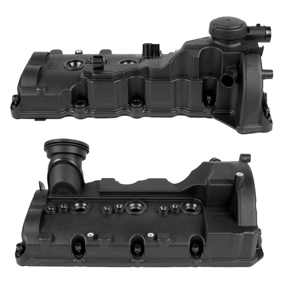 Koomaha Pair Engine Valve Covers for Audi A4 A6 A7 Q5 Quattro VW Touareg 3.0 TDI Diesel 059103470AL