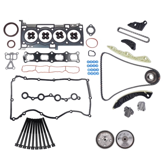 Koomaha Timing Chain Kit & Head Gaskets For 2007-2016 Dodge Journey Jeep Compass 2.4L I4 DOHC 4884868AB 4884868AC