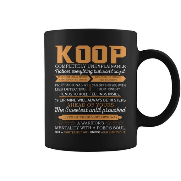 Koop Completely Unexplainable Notices Everything But WonT Say It Name Coffee Mugs