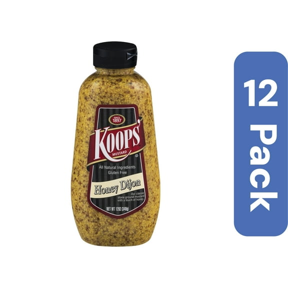 Koops Honey Dijon Mustard 12 oz (Pack Of 12)