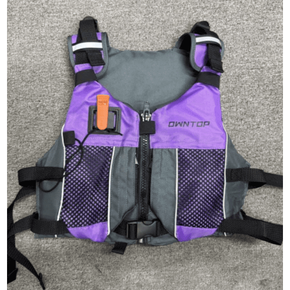 Koorium Life Jacket for Adult,Swim Vest for Men Women,Adults Life Jackets Dual Mesh Pockets Attached Whistle Buoyancy Aid for Fishing, Paddleboard, Kayaking, Boating