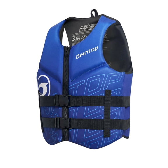 Koorium Life Jacket Swim Vest for Adult,Float Vest for Men Women Swimming Jacket with Reflective Strips Water Sport Jackets for Fishing, Kayaking, Canoeing, Paddleboarding