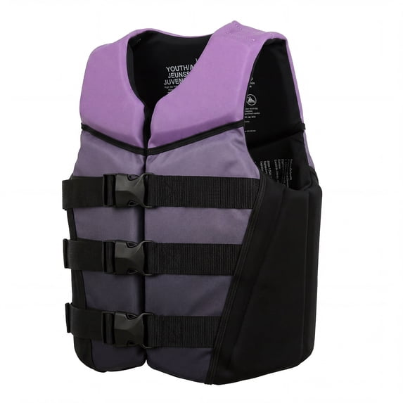 Koorium Kids Life Jacket Swim Vest Youth,Lightweight Quick-Dry,Adjustable Buckles Zipper,Kayak, Swimming Training, Boating Watersports