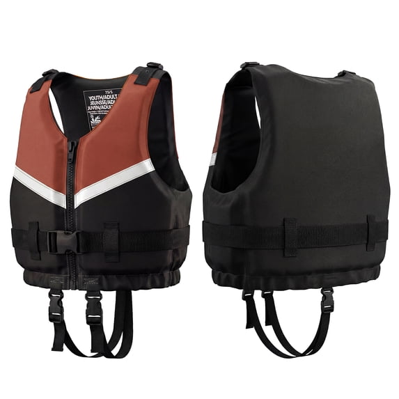 Koorium Kids Life Jacket Swim Vest Youth Swim Jacket Adults,Lightweight Quick-Dry Adjustable Buckles Zipper,Kayak, Swimming Training, Boating,Watersports