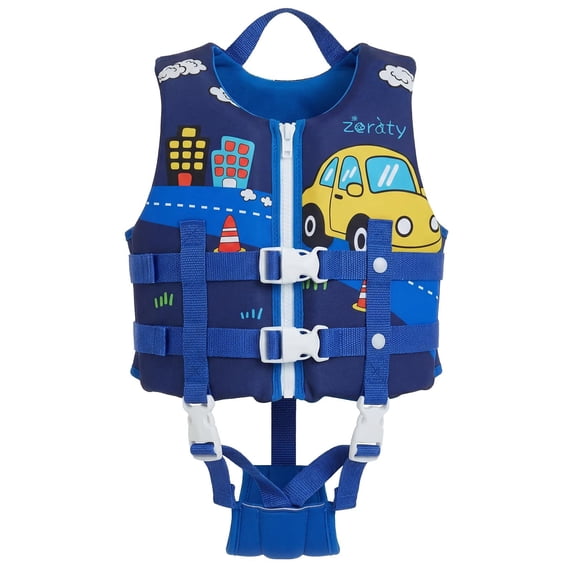 Koorium Kids Swim Vest Life Jacket-Toddler Flotation Buoyancy Swimsuit Trainer Vests Swimming Aid Jacket for Boys/Girls Age 1-9 Years