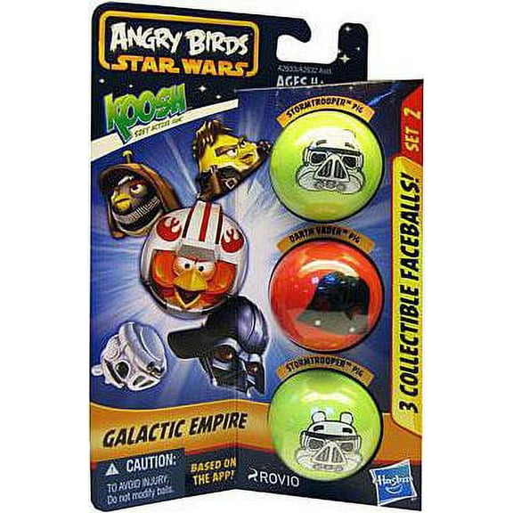 Koosh Angry Birds Star Wars Galactic Empire Heroes Balls