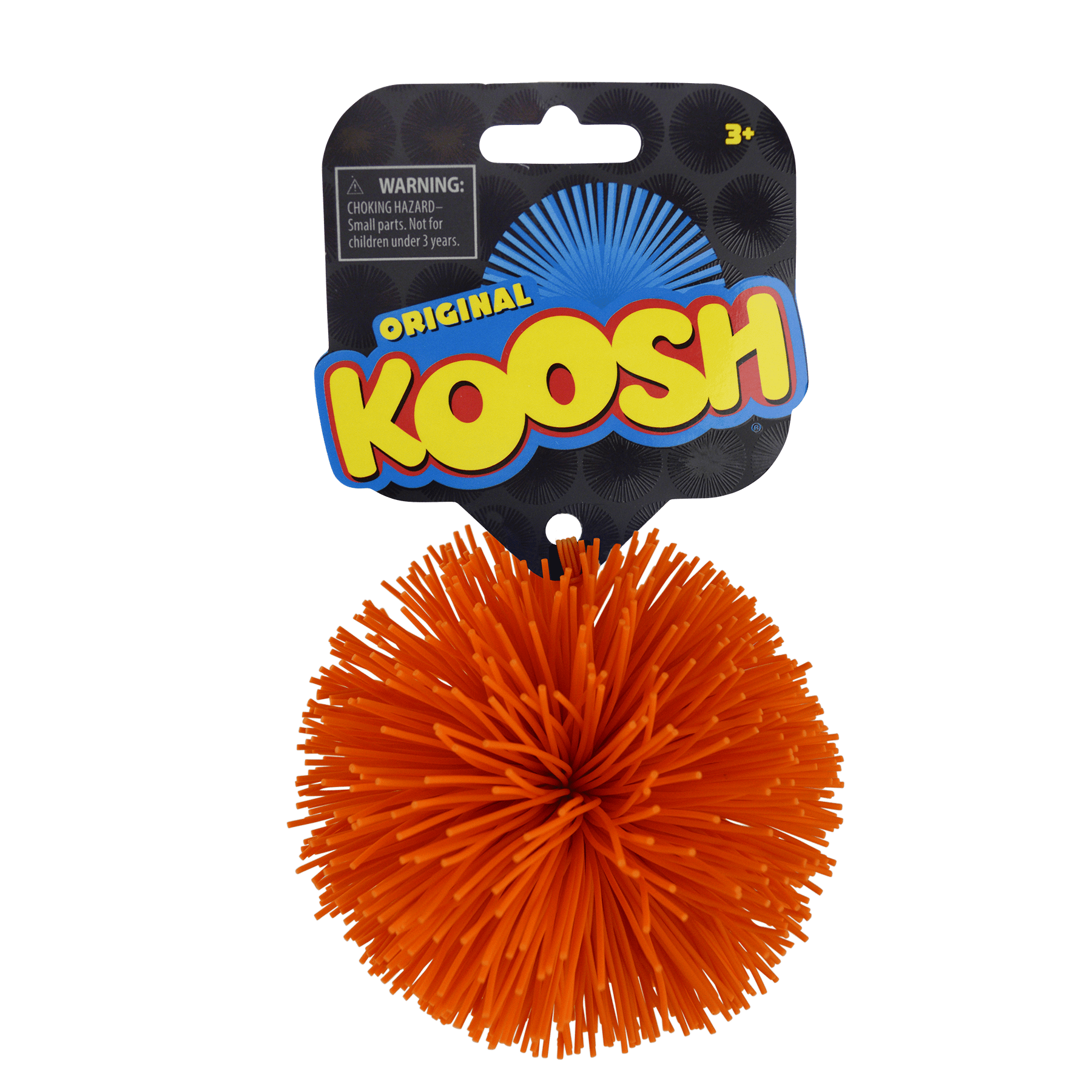 Koosh Ball 3inch Orange Easy to Pick up, Hard to Put Down