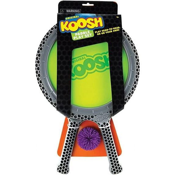 Koosh Double Paddle Playset -- Paddles and Ball for Added Fun! -- Fidget Toy -- for Ages 6+