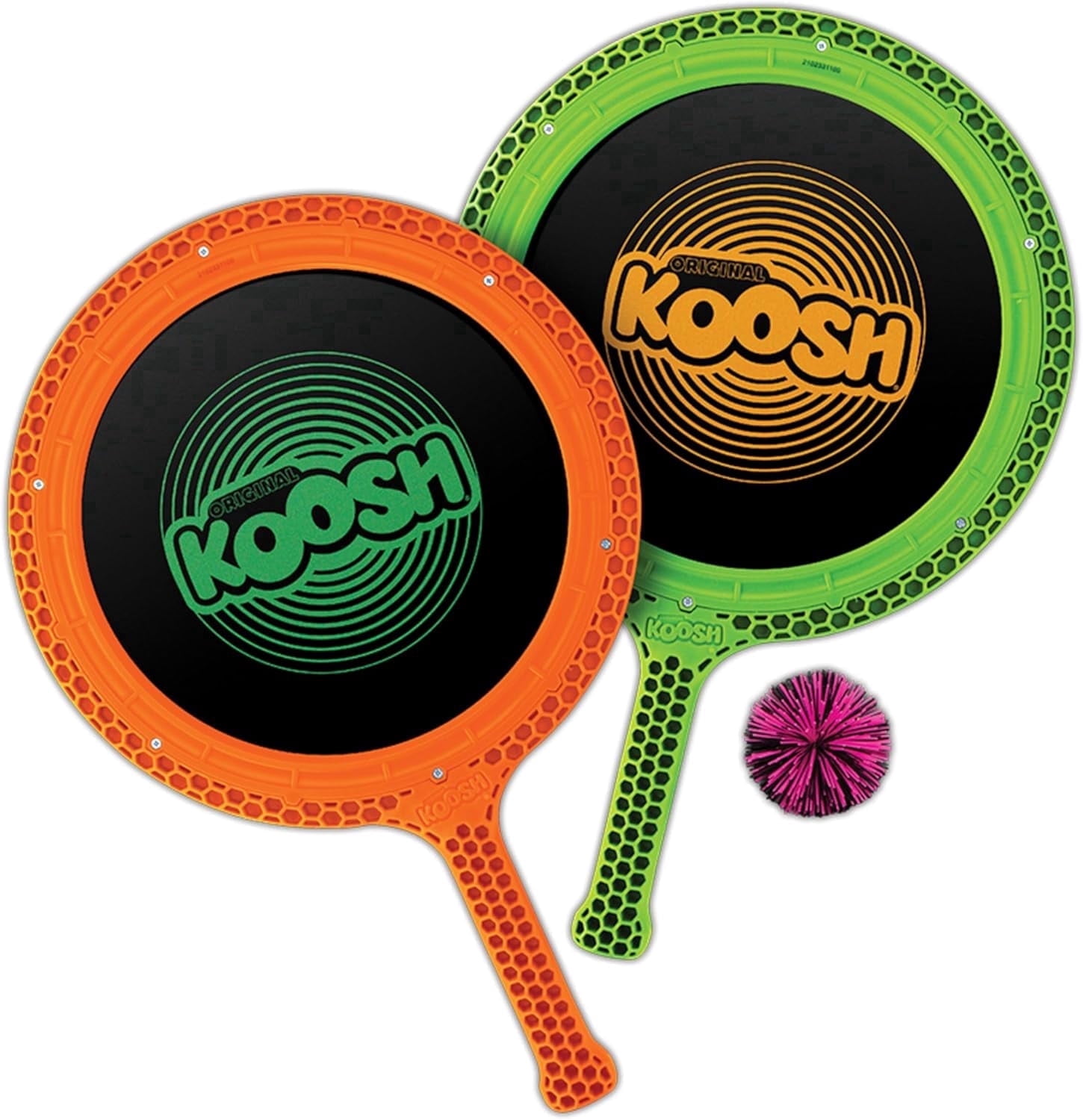 KOOSH, Double Paddle Playset, Paddles and Ball for Fun, Ages 6+