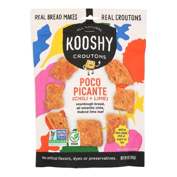 Kooshy Poco Picante All Natural Croutons