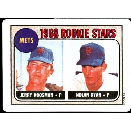 Koosman/Nolan Ryan/1968 Topps 1993 Hamilton Collection Nolan Ryan Porcelain #1