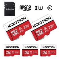 Kootion 5 Pack 32 GB Micro SD Cards TF Card High Speed Micro SDHC UHS-I Memory Cards Class 10, C10, U1