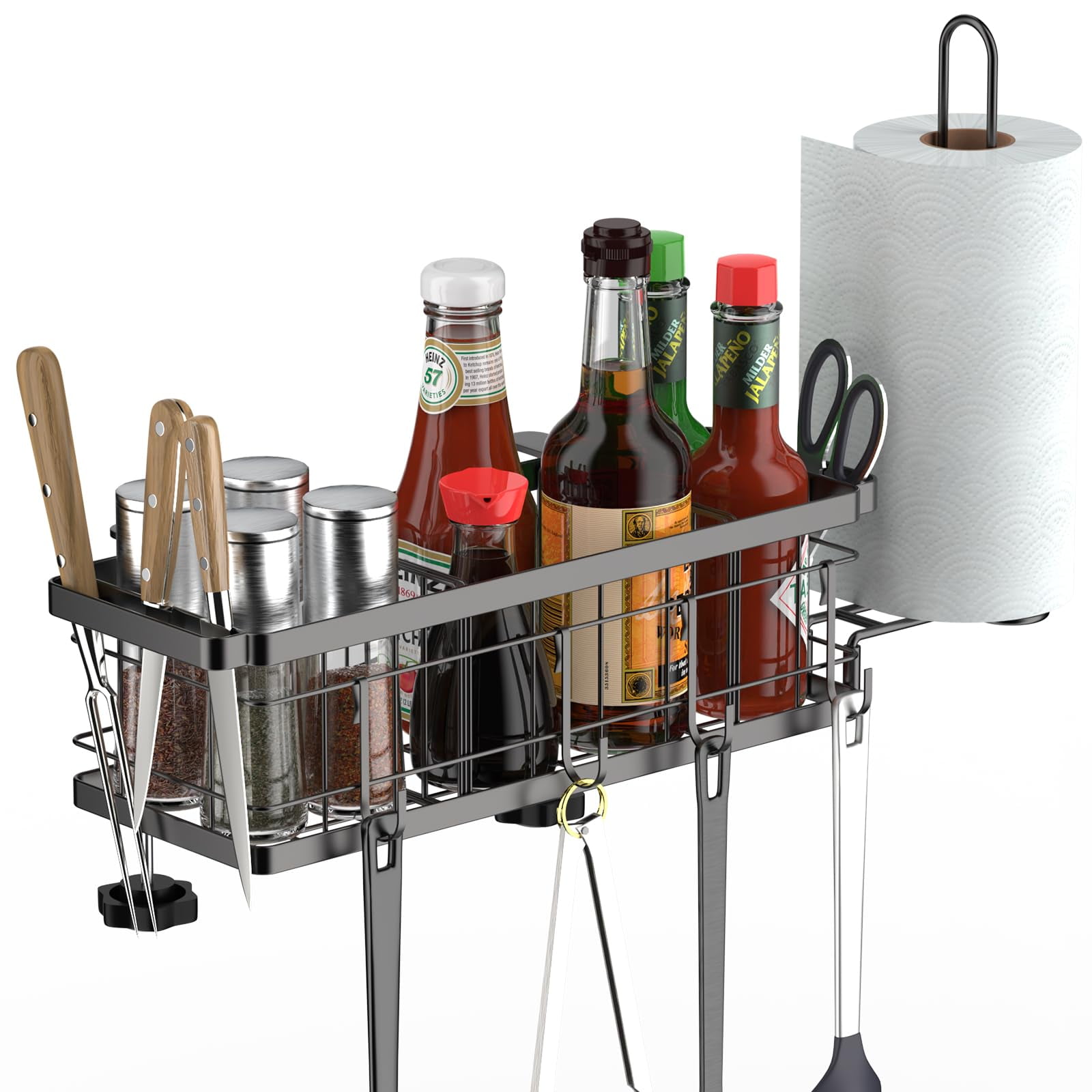 Koovon Griddle Caddy for Blackstone Griddle Accessories, Space Saving