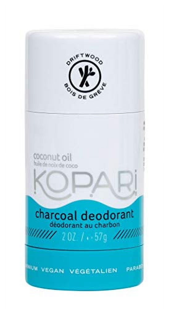 Kopari AluminumFree Deodorant Charcoal NonToxic, Paraben Free