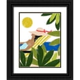 thumbnail image 1 of Kopcik, Emily 19x24 Black Ornate Wood Framed with Double Matting Museum Art Print Titled - Sunbathing, 1 of 4