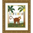 thumbnail image 1 of Kopcik, Emily 26x32 Gold Ornate Wood Framed with Double Matting Museum Art Print Titled - Stay Curious, 1 of 4