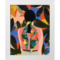 thumbnail image 1 of Kopcik, Emily 26x32 White Modern Wood Framed Museum Art Print Titled - Hair Scarf, 1 of 4