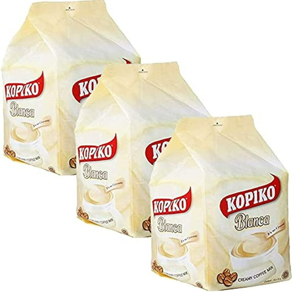 Kopiko Blanca 3 In 1 Creamy Coffee Mix (30 Sachets X 30 Grams)