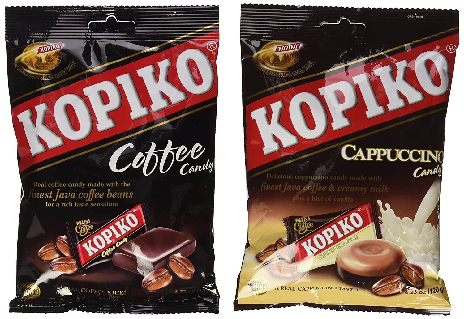 Kopiko Candy Coffee and Cappuccino Flavors 15g Packs Worldwide Shipping  Wholesale Deals -  Finland