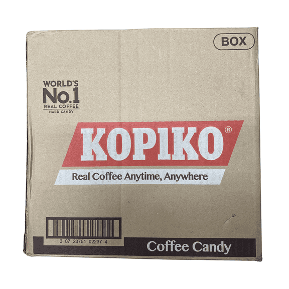 Kopiko Coffee Candy Bulk Case  24 Packs x 4.23 oz  Made with Real Coffee Extract  Individually Wrapped Hard Candy  Indonesian Coffee Candy