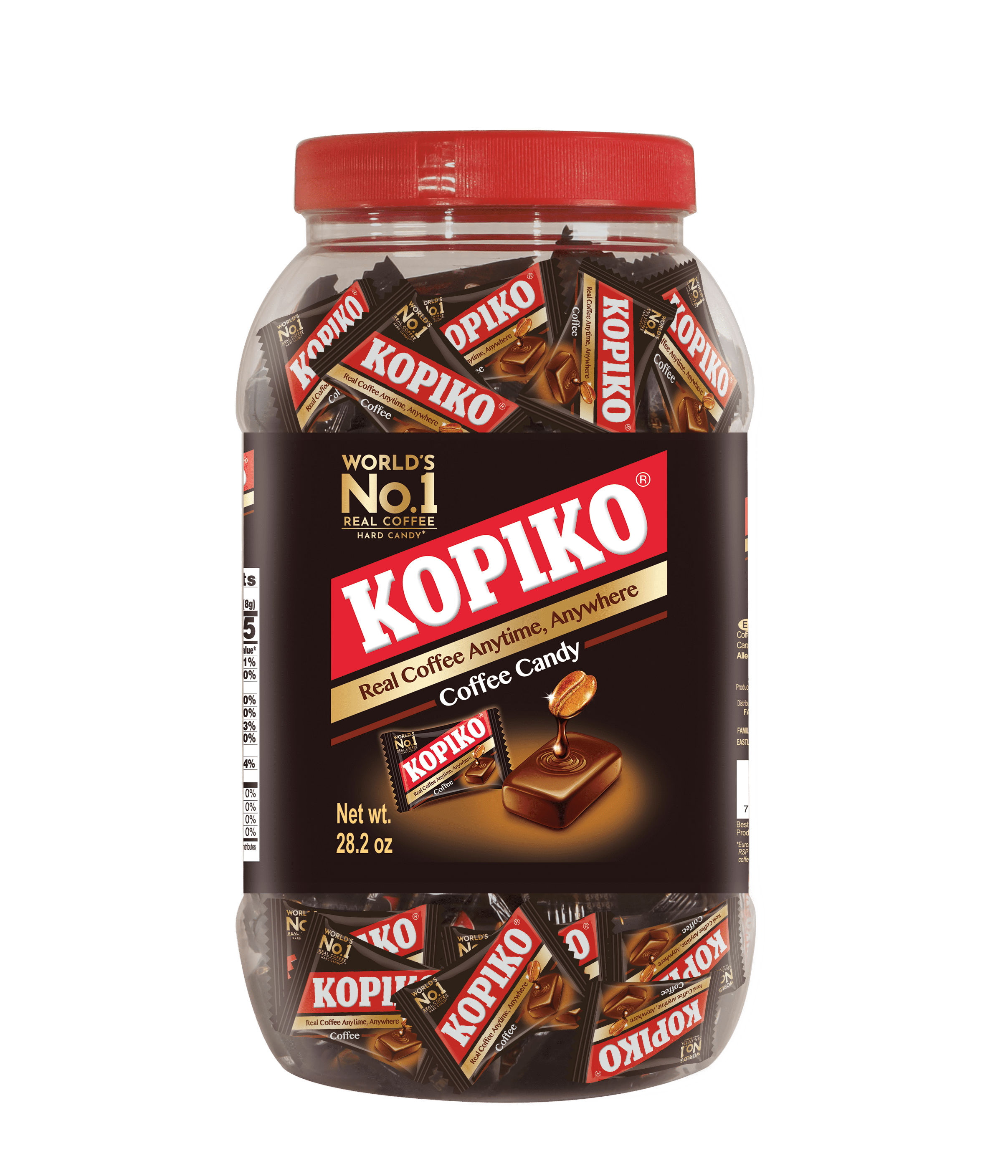 Kopiko Coffee Candy Jar With Real Coffee Bean Extract 6 Jars Per Case Kopiko Coffee Candy Jar With Real Coffee Bean Extract 6 Jars Per Case