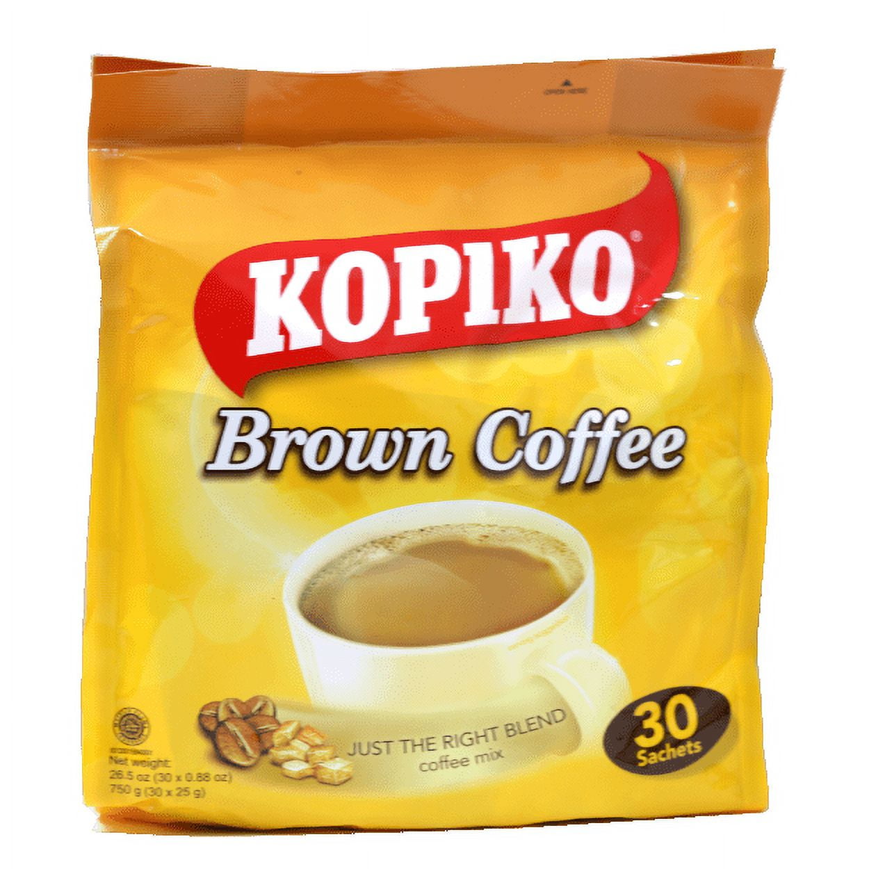 Kopiko Instant Brown Coffee Mix (30 Sachets X 0.88 Oz) 26.5 Oz (750 g)