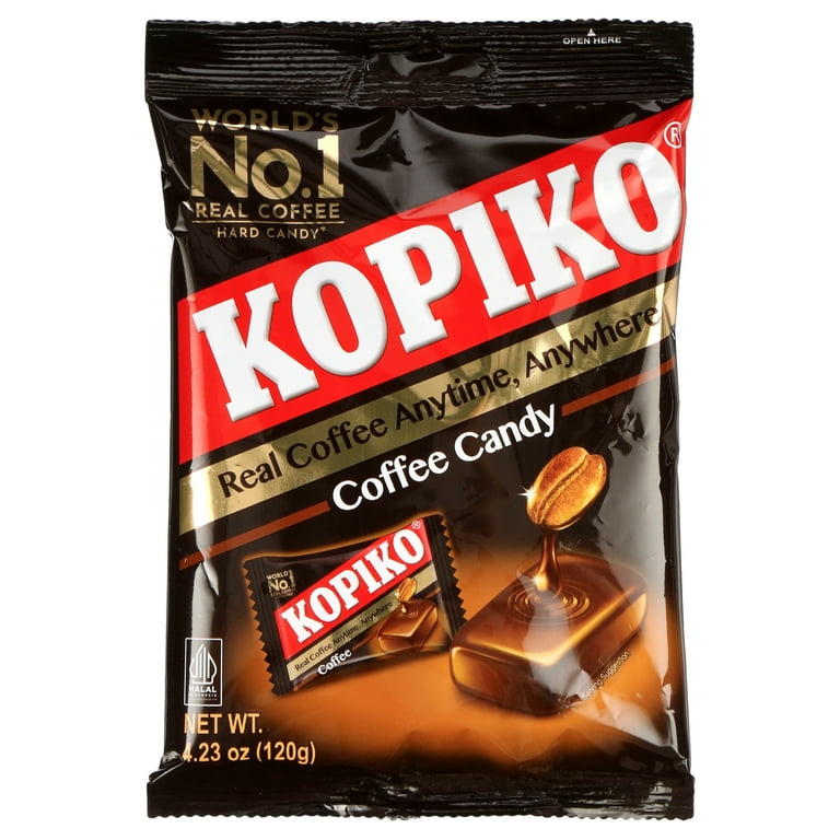 Kopiko Java Coffee Bean Extract Mini Coffee Candy, Tasty Sweet