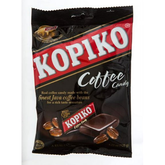 Kopiko Snack Candy Coffee Bag, 4.23 -Ounce (Pack of 8)
