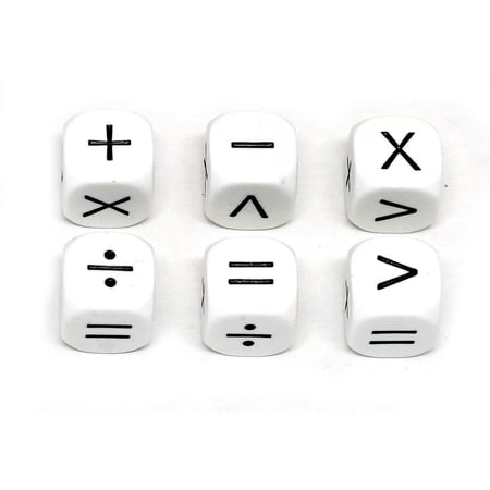 Koplow Games Operators Dice, 6 Per Set, 6 Sets