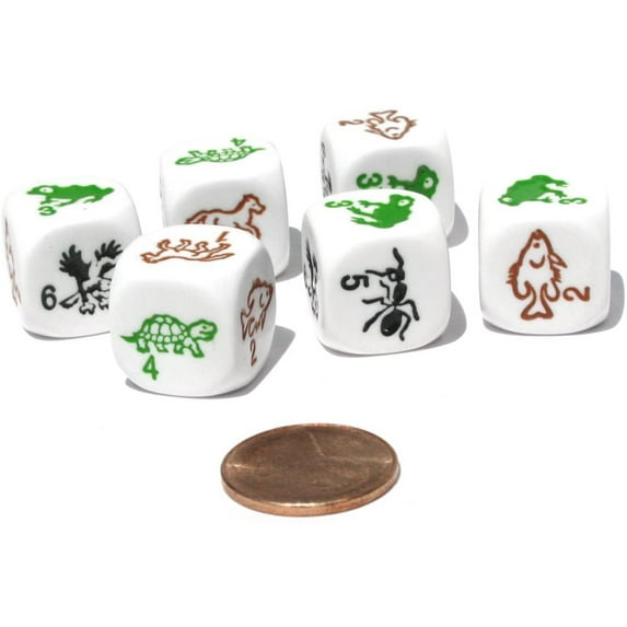Species 16mm Dice