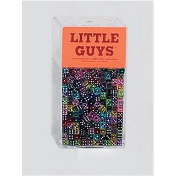 Koplow KPL00688 5 mm D6 Deluxe Transparent Assorted - Pack of 250