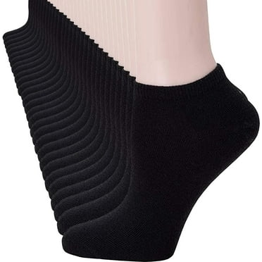 Kopltyrfg 14 Pack Mens Ankle Socks Low Cut Comfort Casual Socks Size 10-13/13-15 Black