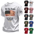 thumbnail image 1 of Kopltyrfg 4th of July Shirts for Men USA American Flag T-Shirt Memorial Day Patriotic Casual Crew Neck Short Sleeve Tee Tops Navy 5XL, 1 of 5