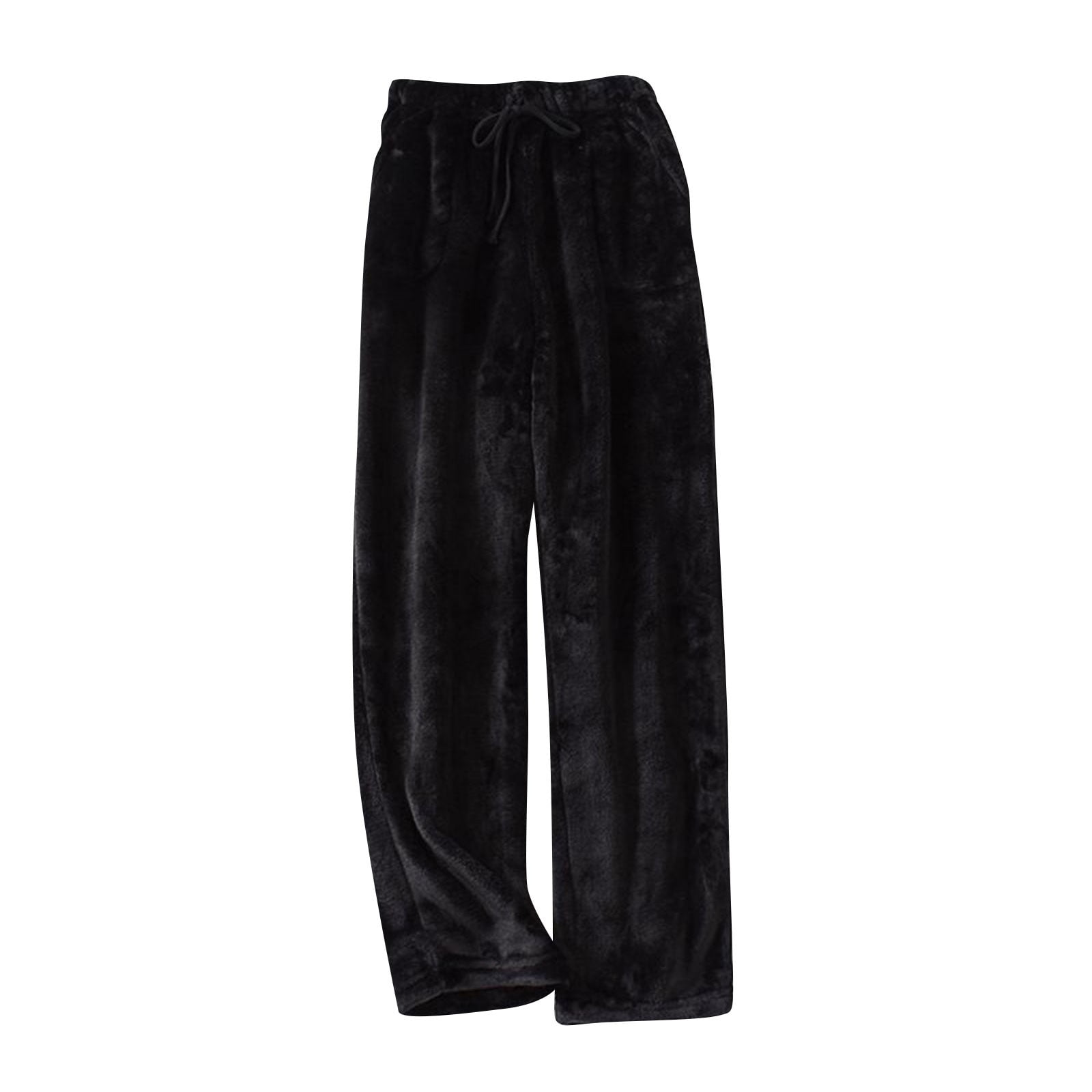 Kopltyrfg Soft Fleece Sleep Pant for Women Plush Pajama Bottoms Lounge ...