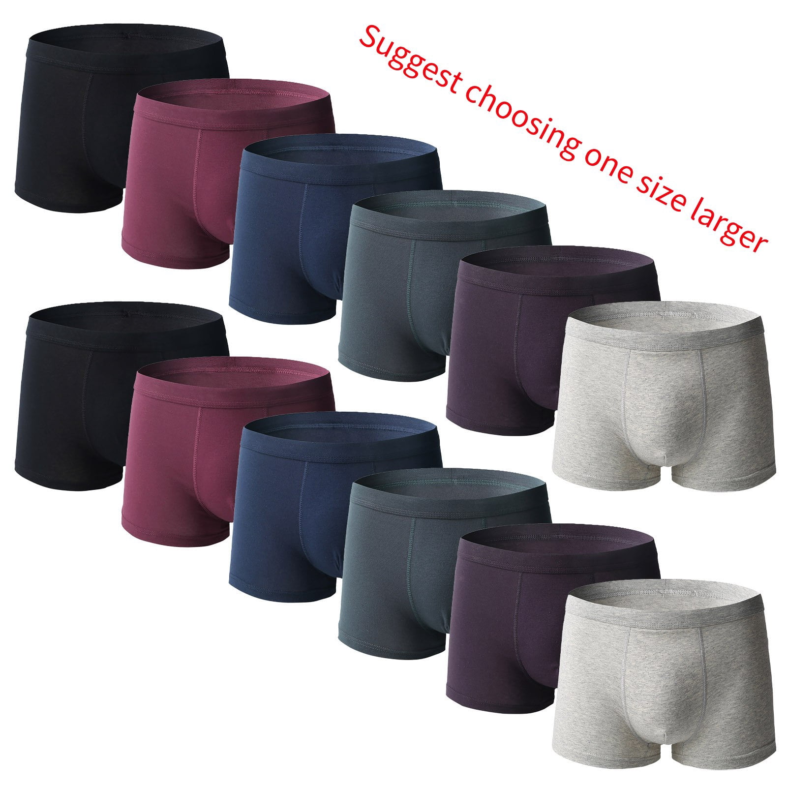Kopltyrfg Washable Incontinence Boxer Briefs Leak Proof 2.3 oz ...