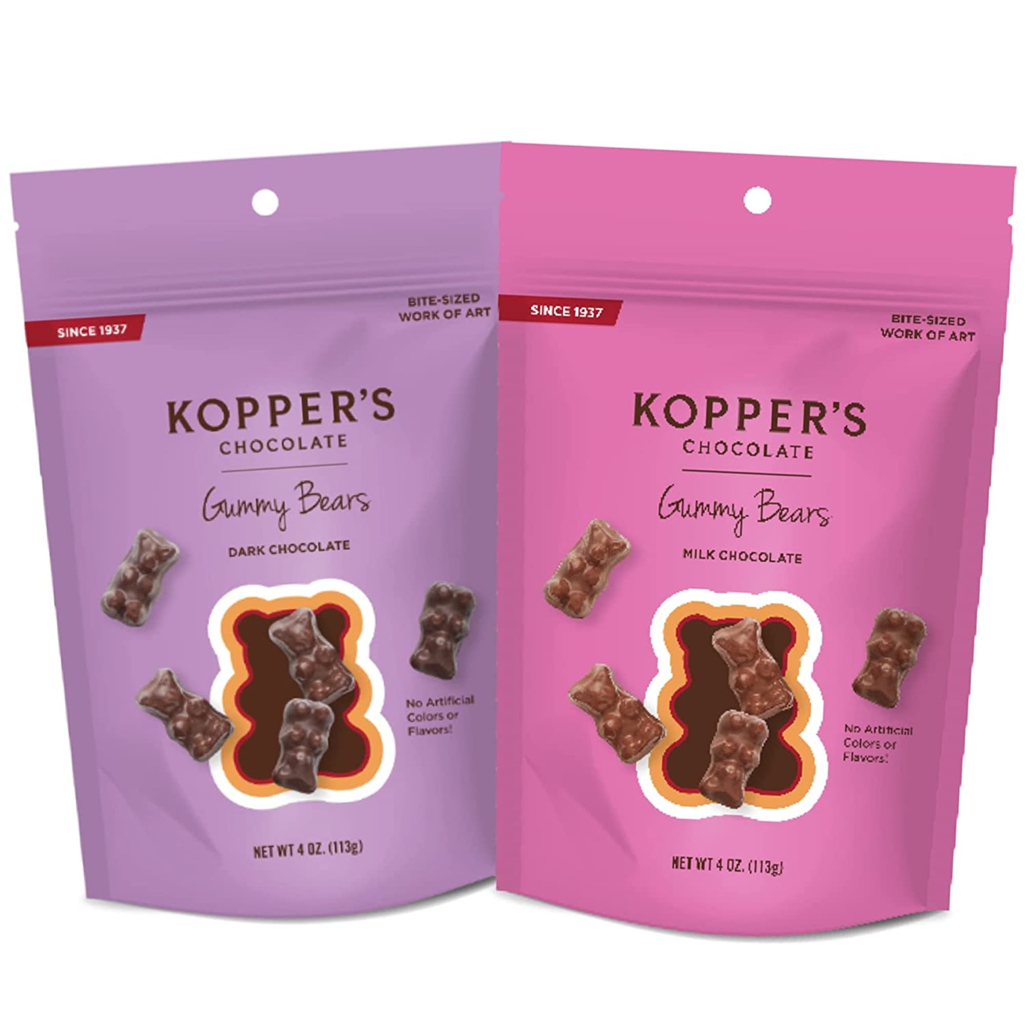 MILK Chocolate Gummy Bears - 1/2 lb.-81