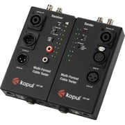 Kopul CBT-MF Multi-Function Cable Tester for XLR, TRS, Speakon, RJ45, RJ11, RCA, BNC, DIN & 3.5mm Cables with Tone Generator & Dual Chassis