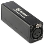 Kopul XLR Single-Channel Passive Isolation Transformer   Eliminates Ground-Loop Hum, XLR Balanced/Unbalanced Input/Output, Gold-Plated Connectors, Ideal for Studio, Home, or Stage Use