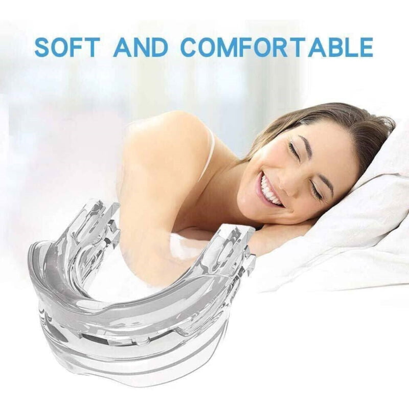 Kor 1/2x Adjustable Anti Snoring Mouthpiece Guard Anti Snore Sleep ...