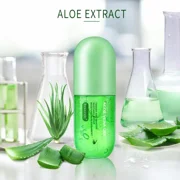 Kor Natural 98% Aloe Vera Gel Soothing Gel Aloe Vera Gel Skin Care Remove Acne Moisturizing Cream 50ml Tslm1 Hot!