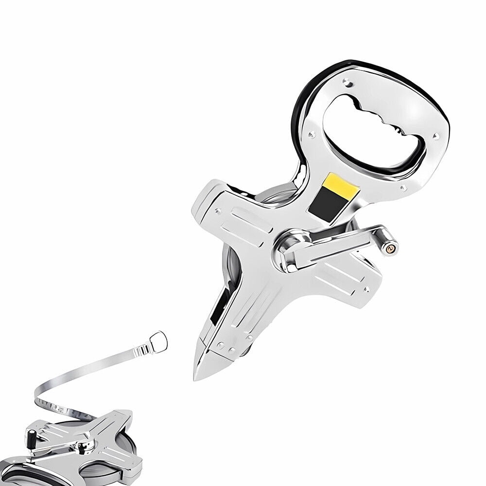 Kor Portable Metric Steel Frame Ruler, Metal Tape, Stainless Steel ...