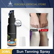 Kor Self-tanning Body Spray Organic Self Tanner Natural Tan Mousse Skin Care Tanning Cream Long Lasting Bronze Fake Tan Lotion 30ml Hot!