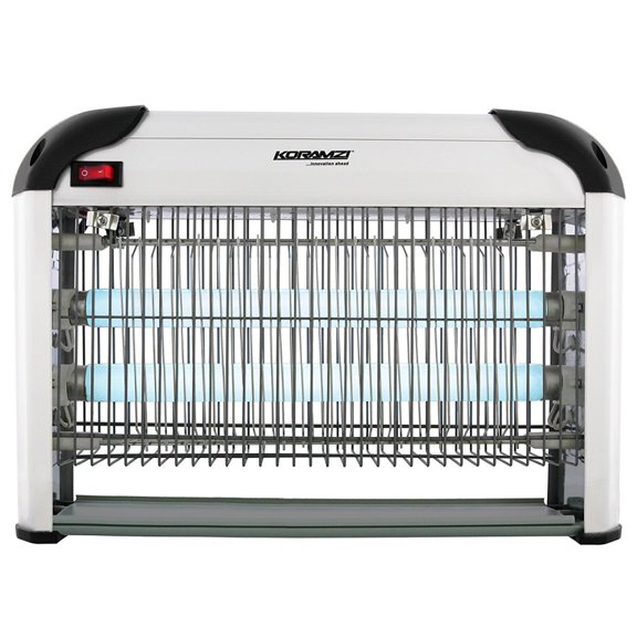 Koramzi Electric Indoor Fly and Bug Zapper Insect Killer, 20W, White