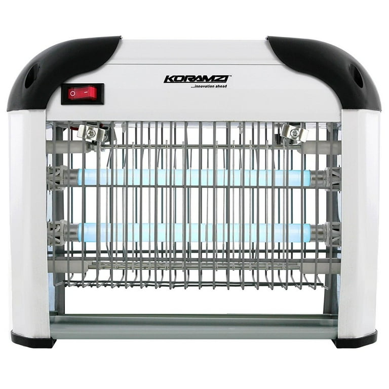 Koramzi Electronic Indoor Fly and Bug Zapper Insect Killer Exterminates All Insect Pests For Residential and Commercial Use 12W White New Walmart