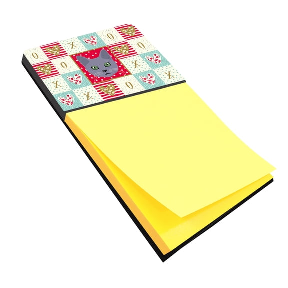 Korat Cat Love Sticky Note Holder