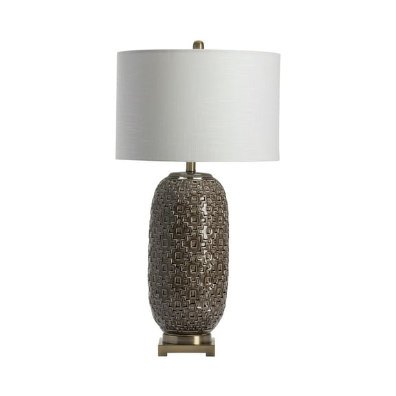 Korbel 30.5" Champagne Grey Table Lamp